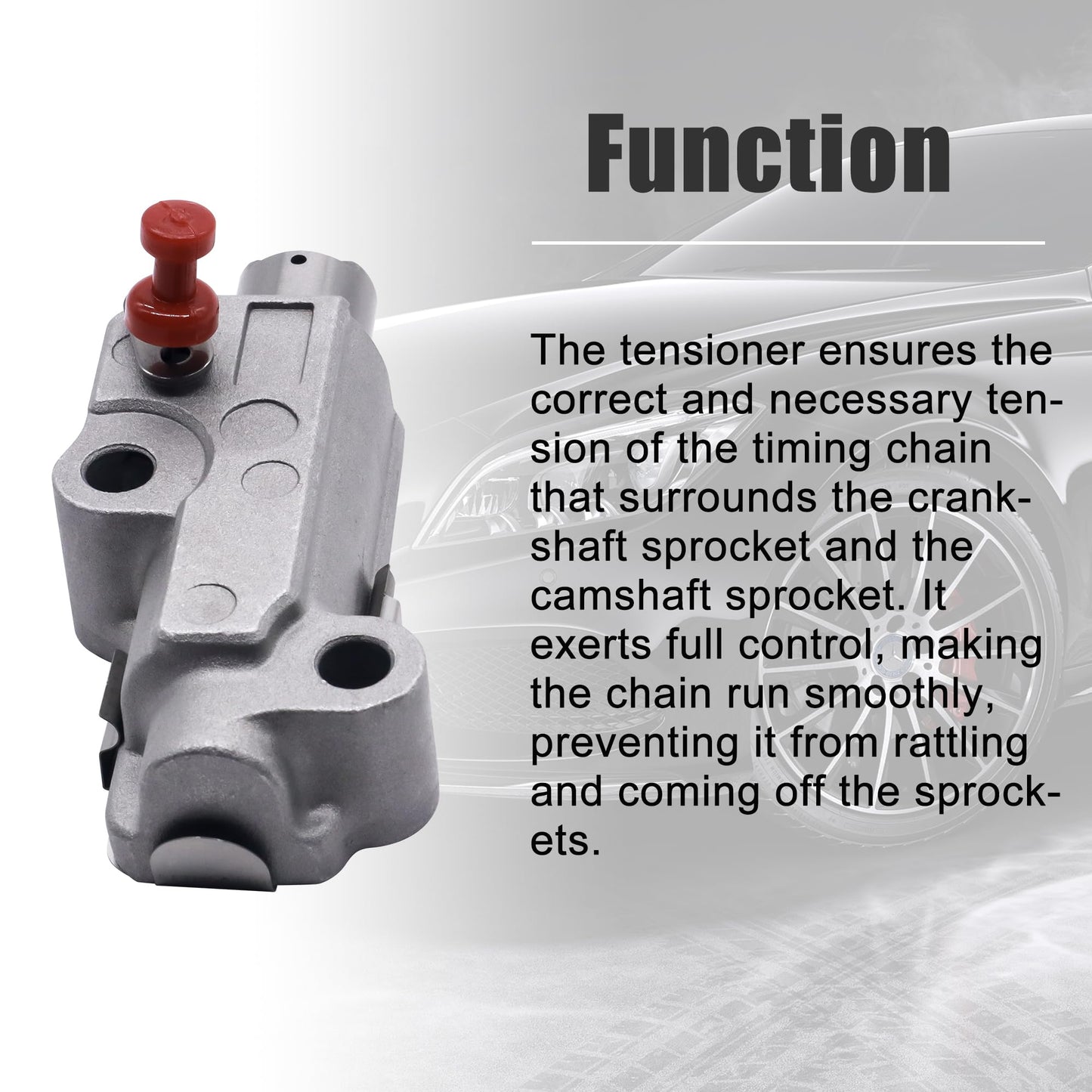 HiSport Cam Chain Tensioner - Compatible with Acura TLX 2015 Compatible with Honda Accord 2013-2017 Civic 2016-2021 CR-V 2015-2022 - Timing Chain Tensioner - Replace 14510-5A2-A02 14510-5A2-A01
