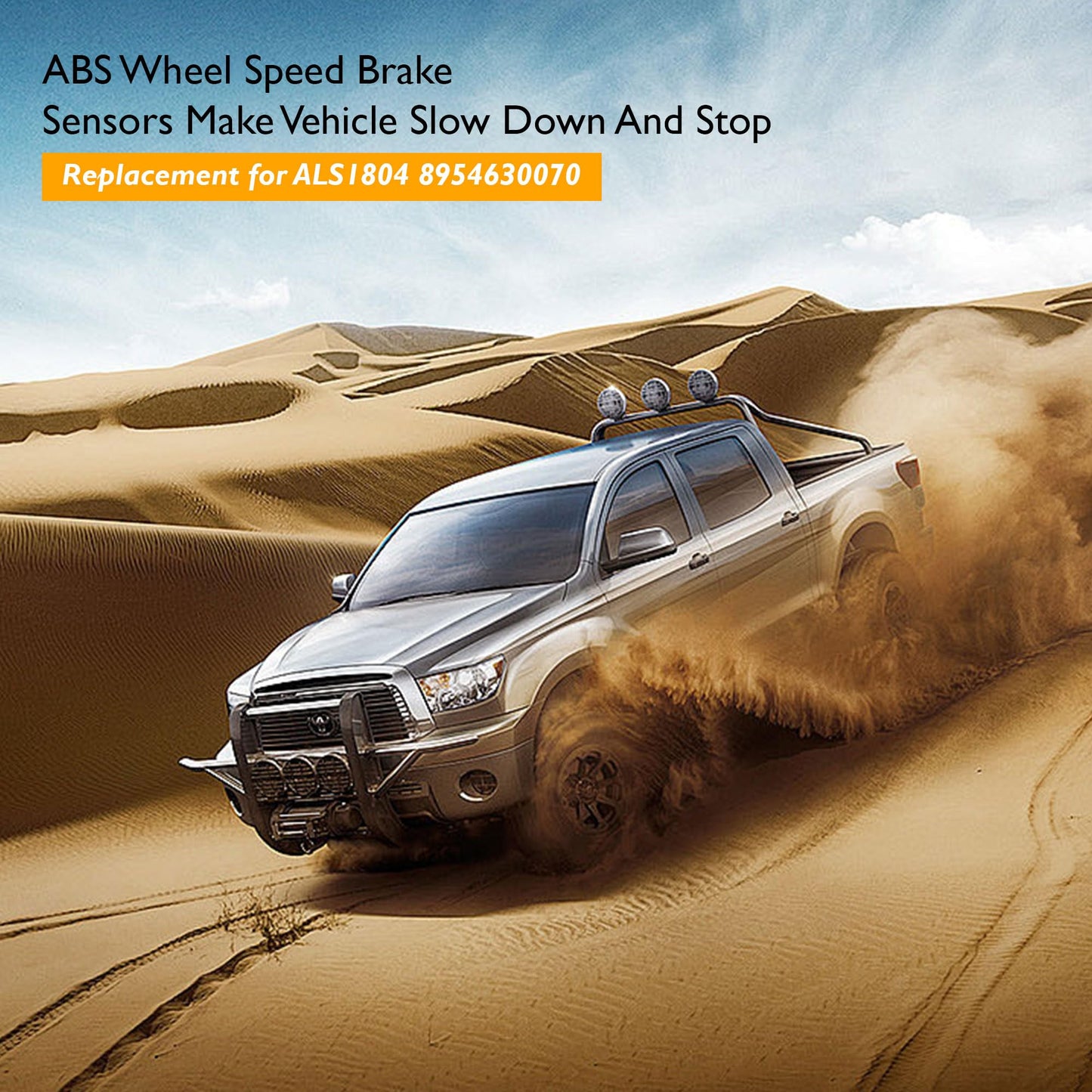 HiSport ALS1804 Rear ABS Wheel Speed Brake Sensors Compatible with Lexus GS300 GS350 GS430 GS450H GS460 is F IS250 IS350 LS460 LS500 LS600H, Replacement for Toyota Mirai 8954630070