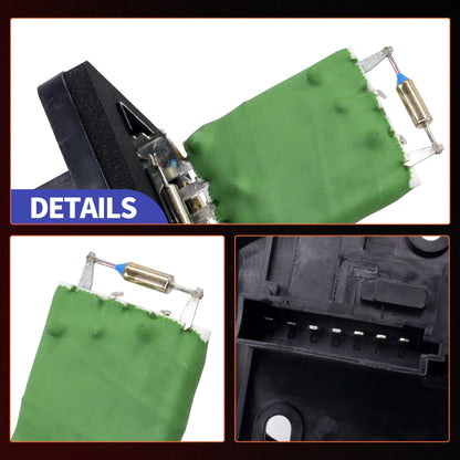 HiSport HVAC Fan Blower Motor Resistor 89019101 973-000 Compatible with Buick Century Rega & Chevy Corvette Impala Monte Venture & Olds Intrigue Silhouette & Pontiac Grand Prix Montana Trans Sport