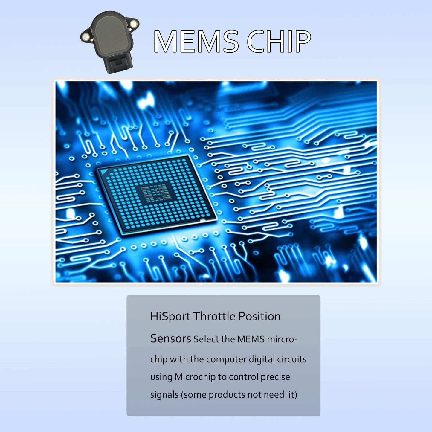 HiSport Throttle Position Sensor TPS 977035 89452-35020 Compatible with Toyota 4Runner Celica Matrix T100 Tacoma Tundra