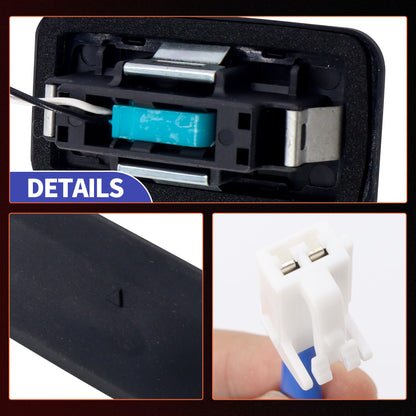 HiSport Rear Tailgate Handle Release Trunk Switch - Compatible with Kia Optima Forte Cadenza Optima Hybrid Replaces 81260-2G000 812602G000