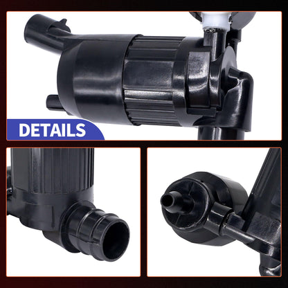 HiSport 28920-3JA0A Windshield Washer Pump - Compatible with Nissan Pathfinder 2013-2020 Compatible with Infiniti QX60 2014-2018 JX35 2013