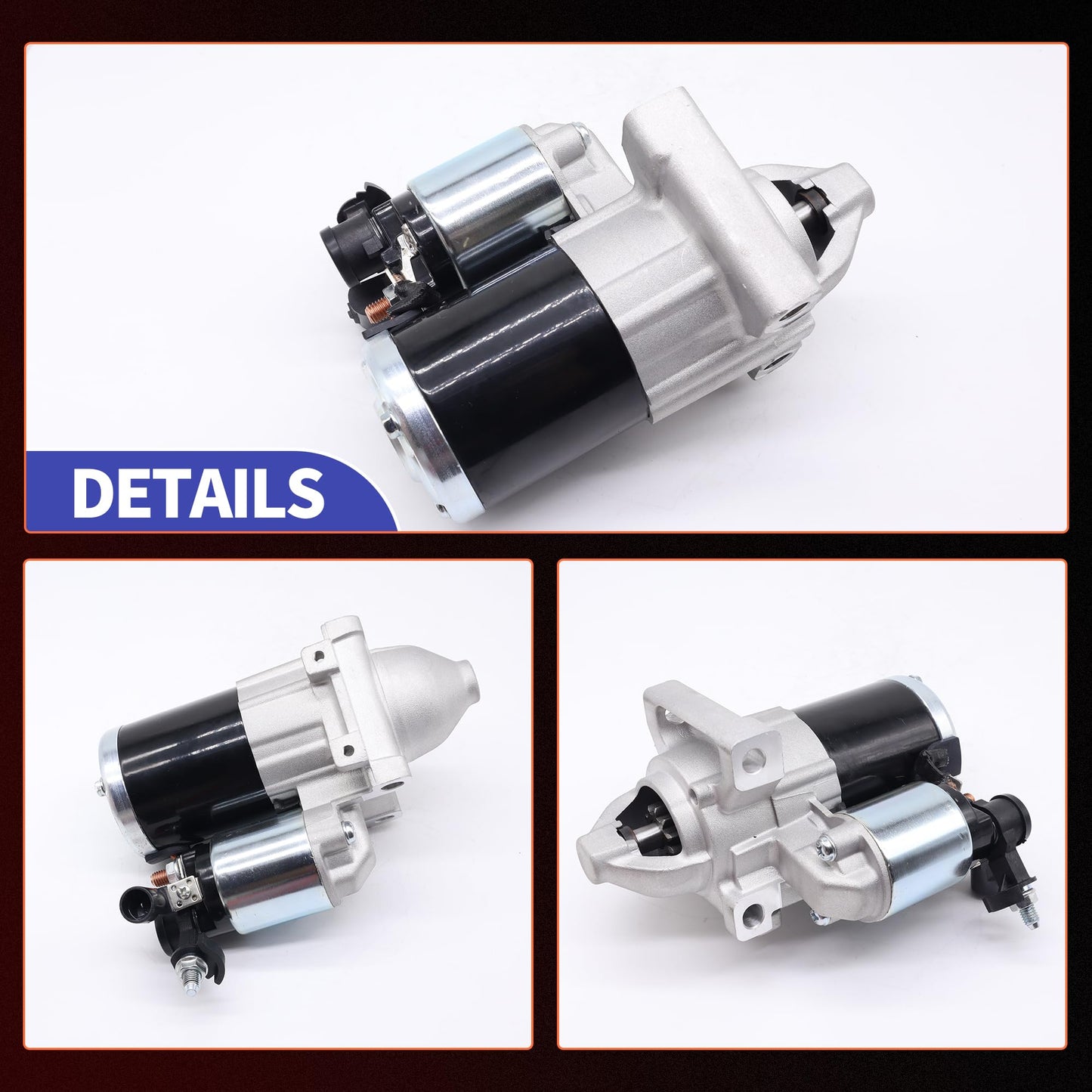 HiSport 12655055 Starter Motor 12V 1.7Kw 10-Tooth - Compatible with Cadillac Escalade Chevy Express 2500 3500 Silverado 1500 Suburban Tahoe GMC Savana 2500 Savana 3500 Sierra 1500 Yukon XL 2014-2022