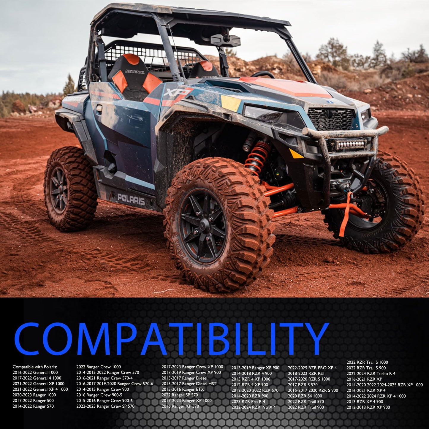 HiSport Voltage Regulator Rectifier - Compatible with Polaris General 1000 General 4 1000 General XP 1000 General XP 4 1000 Ranger 1000 Ranger 500 Ranger 570 - Replace 4014856 4014868