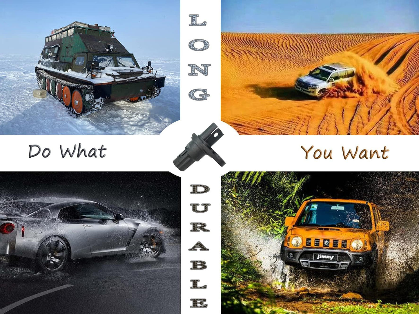 HiSport 13627525014 2PCS Camshaft Position Sensor Compatible with BMW 1 Series M 128I 135I 228I 320I 323I 325I 325XI 328I 330I 335I 428I 435I 525I 528I 530I 535I 550I 640I 650I 740I 750I 760LI M2 Z4