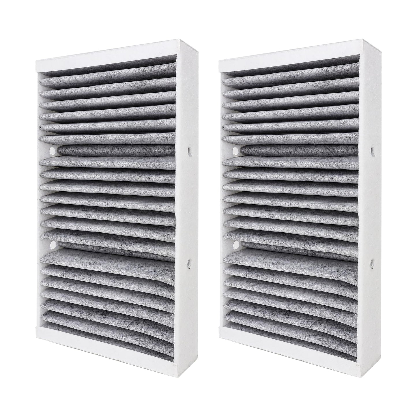 HiSport 1668300318 2PCS Cabin Air Filter Compatible with Mercedes-Benz GL350 GL450 GL550 GL63 GLC300 GLC350E GLC43 GLC63 GLE300D GLE350 GLE350D GLE400 GLE43 GLE450 GLE550 GLE550E GLE63 ML250 350 400
