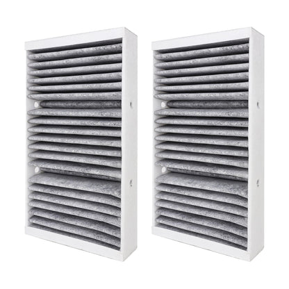 HiSport 1668300318 2PCS Cabin Air Filter Compatible with Mercedes-Benz GL350 GL450 GL550 GL63 GLC300 GLC350E GLC43 GLC63 GLE300D GLE350 GLE350D GLE400 GLE43 GLE450 GLE550 GLE550E GLE63 ML250 350 400