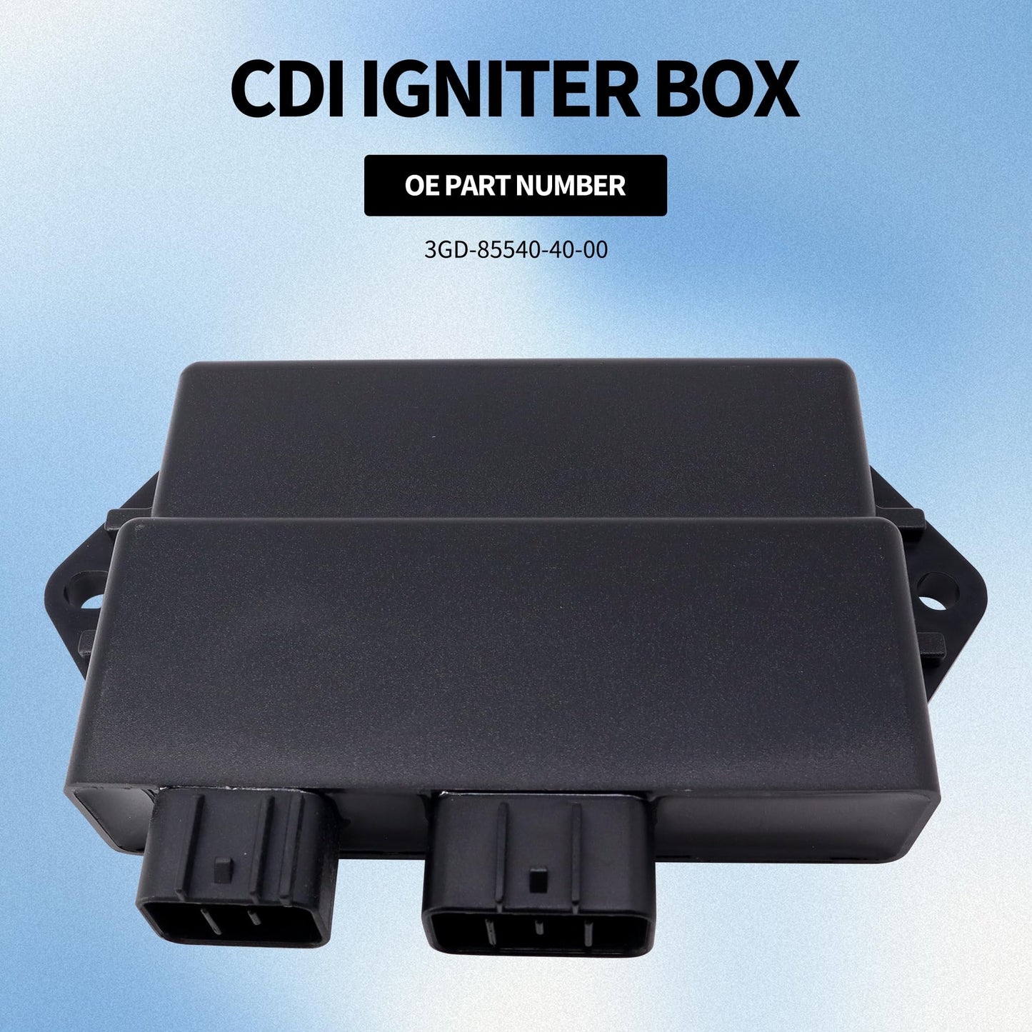 HiSport CDI Module Box - Compatible with Yamaha Kodiak 400 2000 2001 Warrior 350 1997 1998 1999 2000 2001 Replaces 3GD-85540-40-00