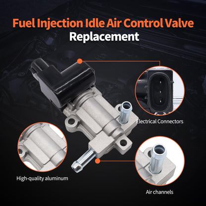 HiSport Idle Air Control Motor Valve 2227075050 Replcement for Toyota 4Runner 2000 2.7L L4,Tacoma 2000-2004 2.7L 2.4L L4