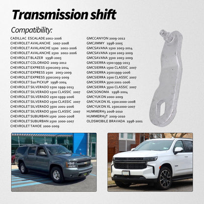 HiSport Automatic Transmission Shift Lever - Compatible with Cadillac Escalade Chevrolet Avalanche Blazer Colorado Express S10 Silverado Suburban Tahoe GMC Canyon 15251895