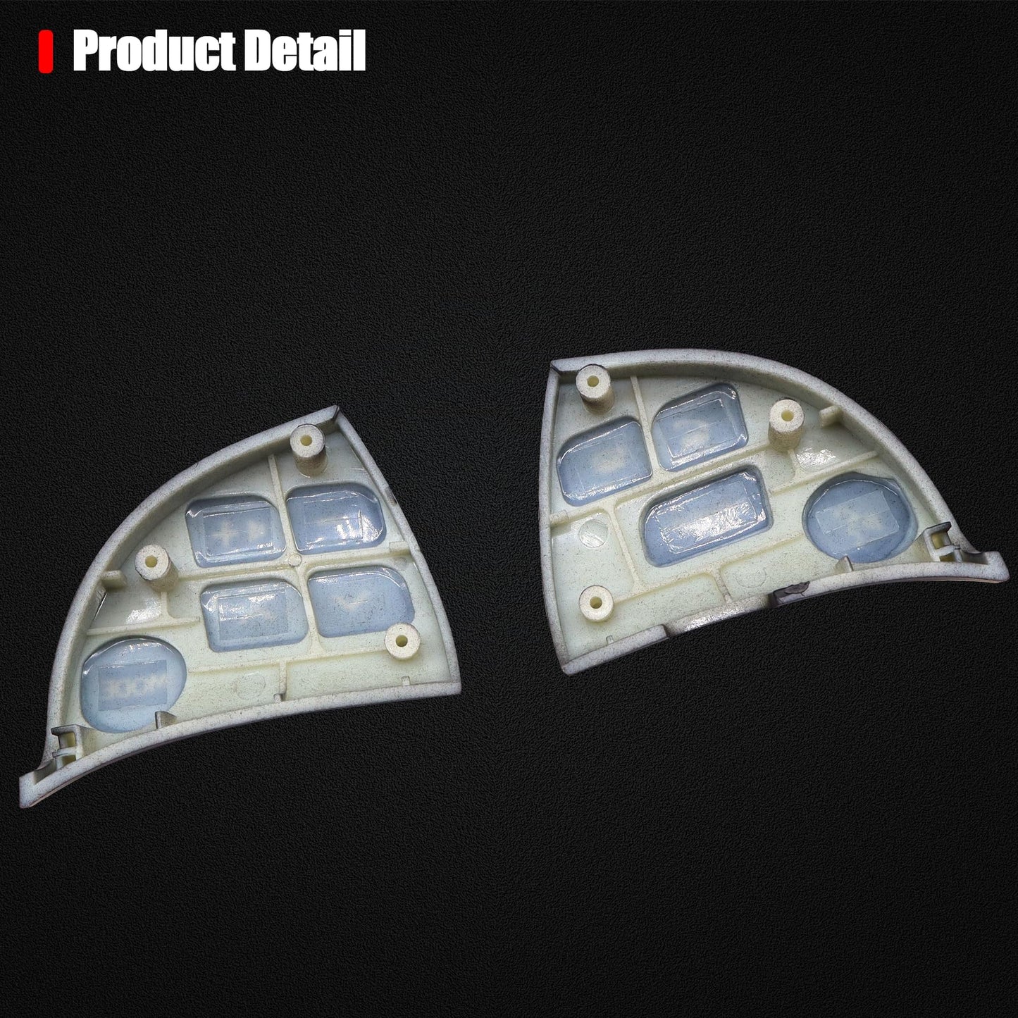 HiSport Steering Wheel Volume Control Switch Button Left and Right - Compatible with Lexus ES350 2006 2007 2008 2009 2010 2011 2012 Replaces 84250-33190-C0