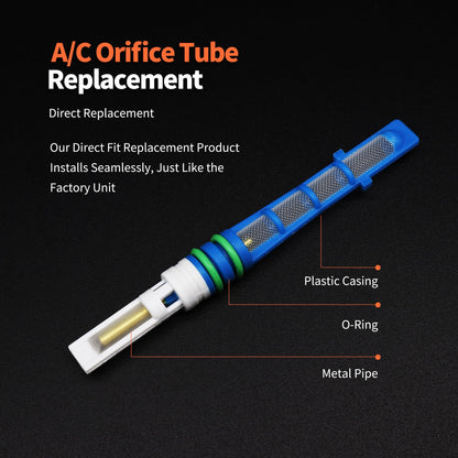 HiSport A/C Orifice Tube - Compatible with Ford Mazda Mercury Replaces EX5296C ZZM161179B 3411241 38621