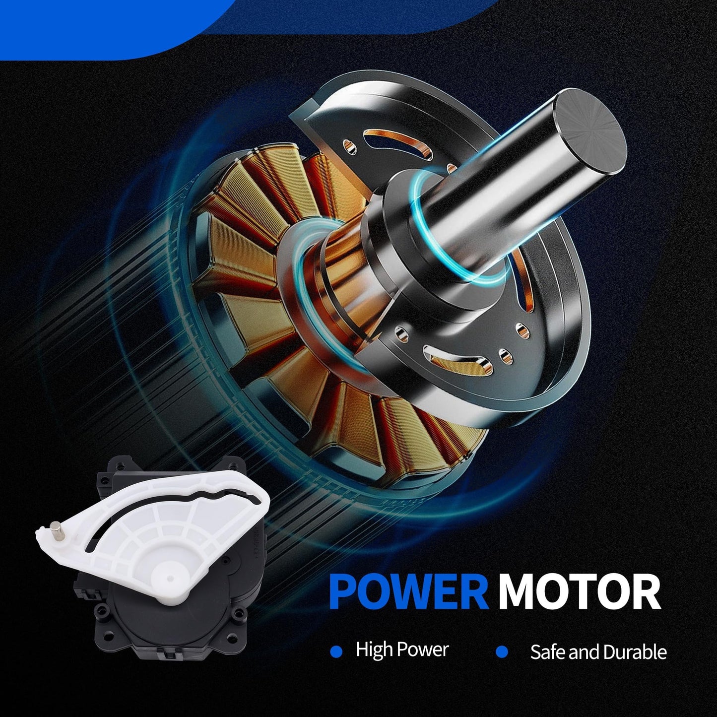 HiSport HVAC Mode Air Blend Door Actuator - Compatible with Lexus GS300 1997 1998 1999 2000 2001 2002 2003-2005,GS400 1998-2000,GS430 2001-2005,IS300 2001-2005,RX300 1999-2003,SC430 2002-2010#604-917