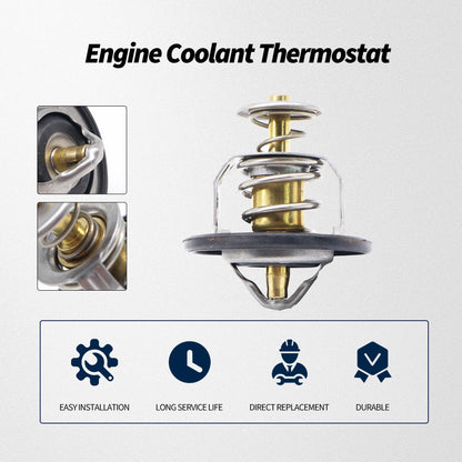 HiSport Engine Coolant Thermostat - Compatible with Lexus ES330 ES350 HS250h RX330 RX350 RX400h RX450h Compatible with Scion tC xB xD - Replace 33868