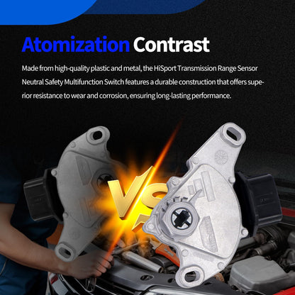 HiSport 84540-48010 Neutral Safety Switch Compatible with Lexus ES330 2004-2006,RX330 2004-2006,RX350;Pontiac Vibe;Scion tC,xB;Toyota Avalon,Camry,Celica,Corolla,Highlander,Matrix,RAV4,Sienna,Solara