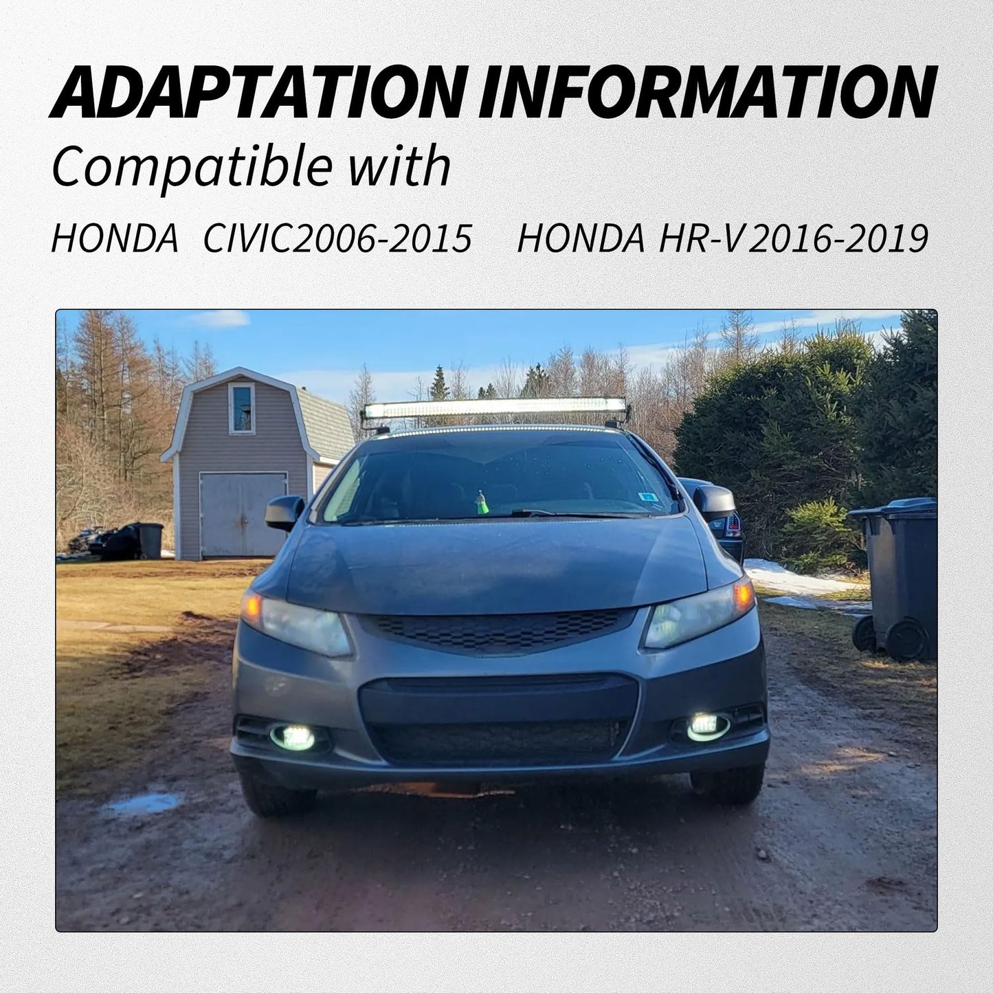 HiSport Engine Oil Dipstick Level Dip Stick - Compatible with 2006 2007 2008 2009 2010 2011 2012 2013 2014 2015 Honda Civic 1.8L L4 Gas/CNG, 2016 2017 2018 Honda HR-V 1.8L L4 Replaces 15650RNAA00