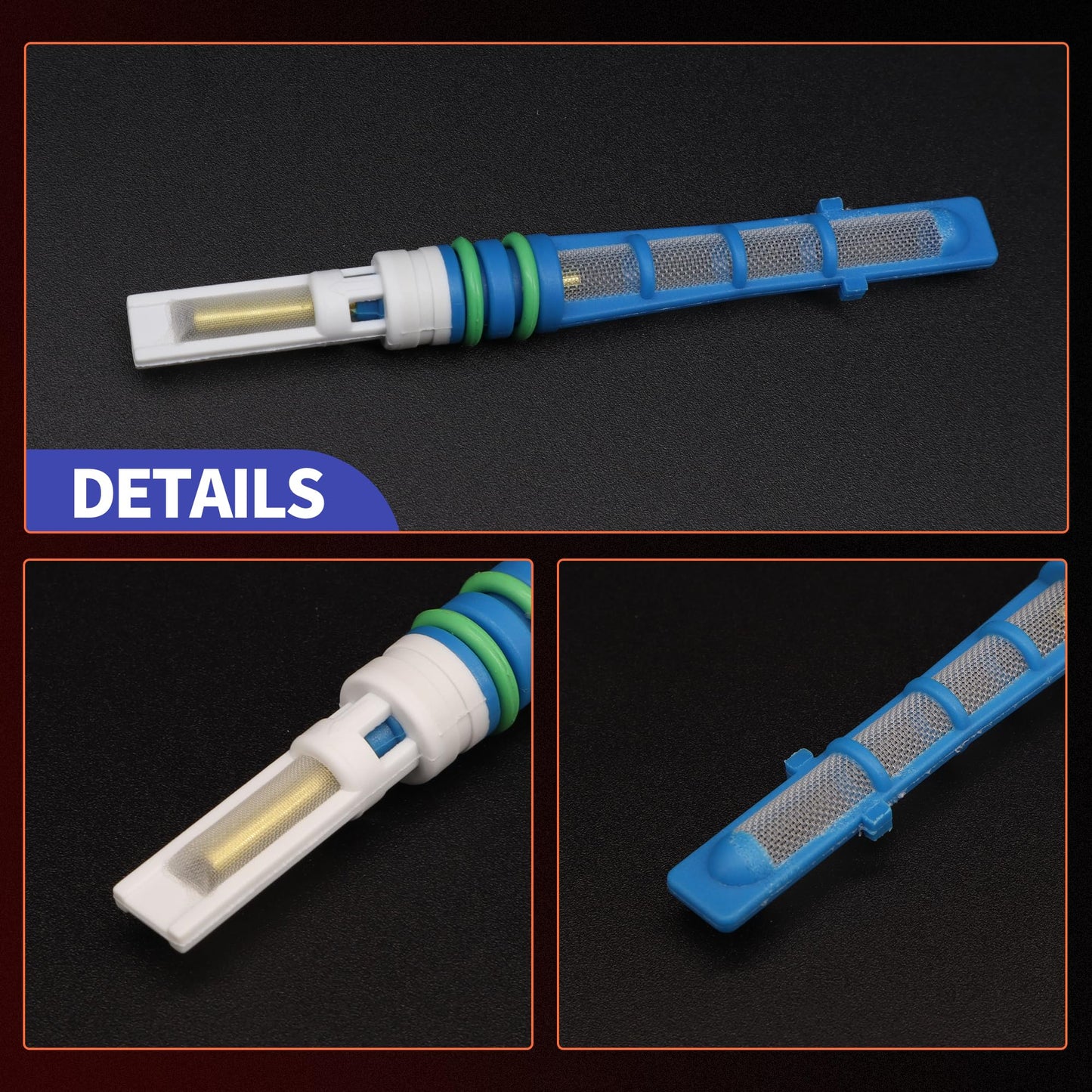 HiSport A/C Orifice Tube - Compatible with Ford Mazda Mercury Replaces EX5296C ZZM161179B 3411241 38621