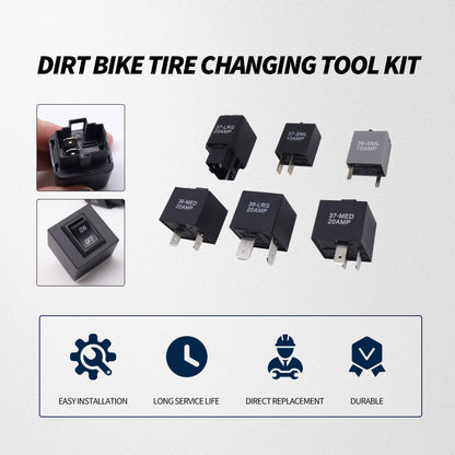 HiSport Relay Bypass Switch Kit Fuel Pump Relay Bypass Master Kit - Compatible with BMW Volkswagen GM Audi Replaces 9036 9037 9038