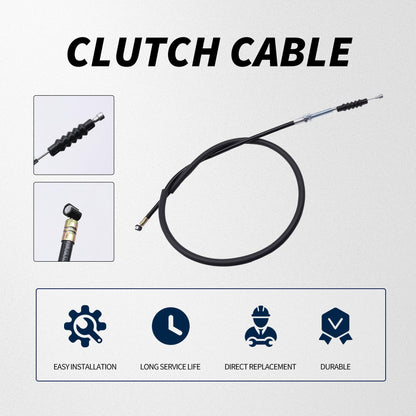HiSport Clutch Cable - Compatible with Honda XR75 XR80 XR80R XR100 XL80S Replaces 22870-107610 22870-116-670 22870-GN1-A50