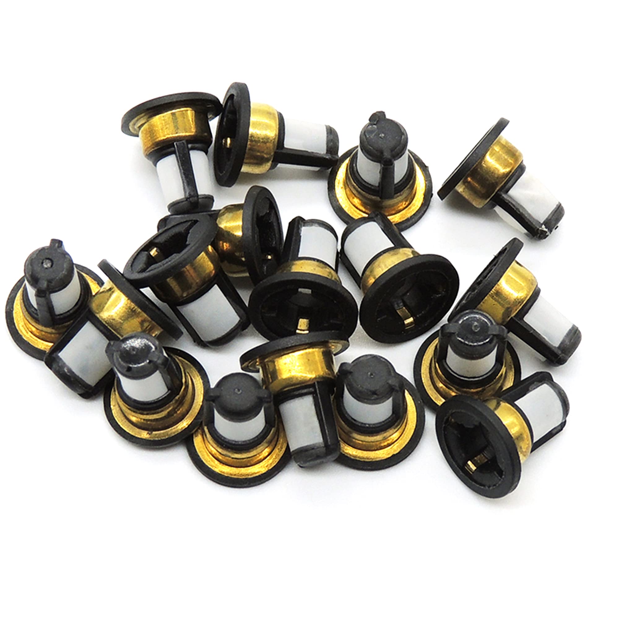 HiSport Fuel Injector Seal Kits Filter Baskets Universal Repair Set CF1038 [50 Set] - HiSport