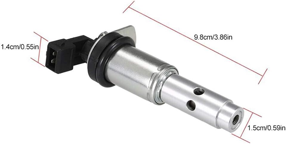 HiSport Engine Variable Valve Timing VANOS Solenoid 11367585425- Oil Control Valve Replacement For BMW 1 Series M 135i 328i 335i 525i X3 X5 128i 328i N51 N52 N54 3.0L V6