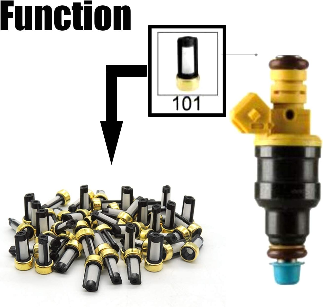 HiSport Fuel Injector Micro Filter Removal Tool (+Optional Basket Filters)