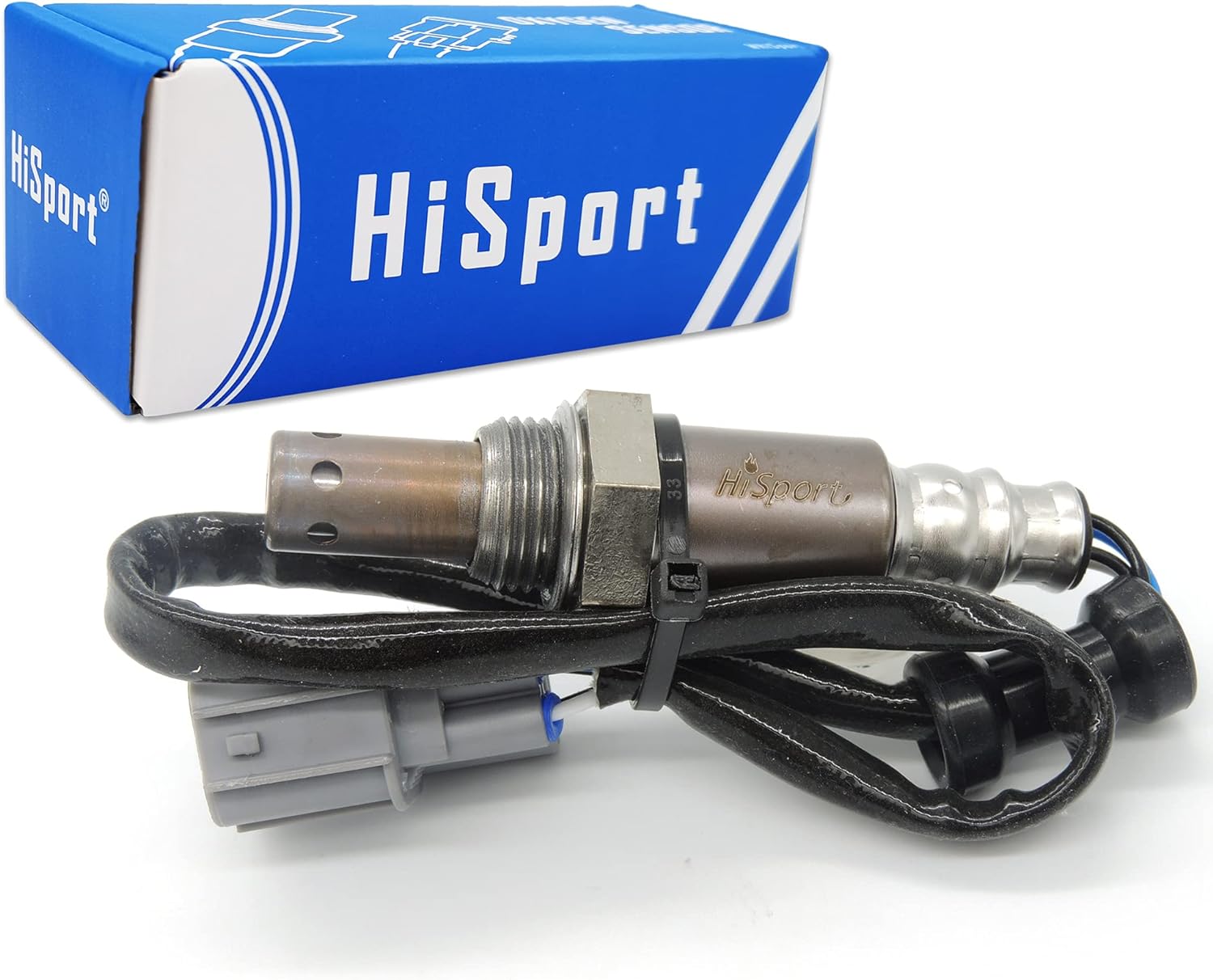 HiSport Oxygen Sensor 234-9064 - Upstream Heated O2 Sensor Replaces 250-54046, 4-Wire Air Fuel Ratio Sensor,1 Rear Front Compatible with Honda CR-V 2005-2006 Element 2003-2011 Acura RSX 2005-2006