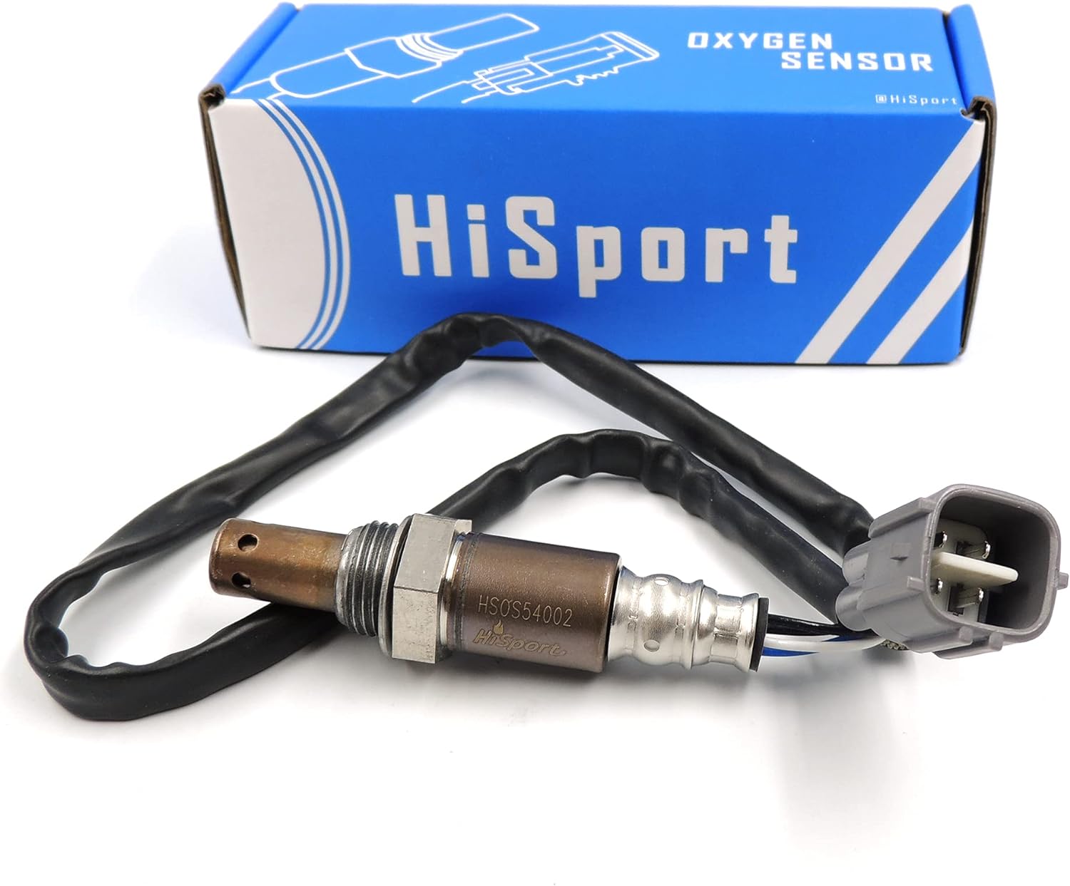 HiSport Oxygen Sensor 250-54002 Replacement - 4-Wire Direct Fit, Heated O2 Sensor Upstream Located, Replaces 25054002, 234-9010 1 Pack