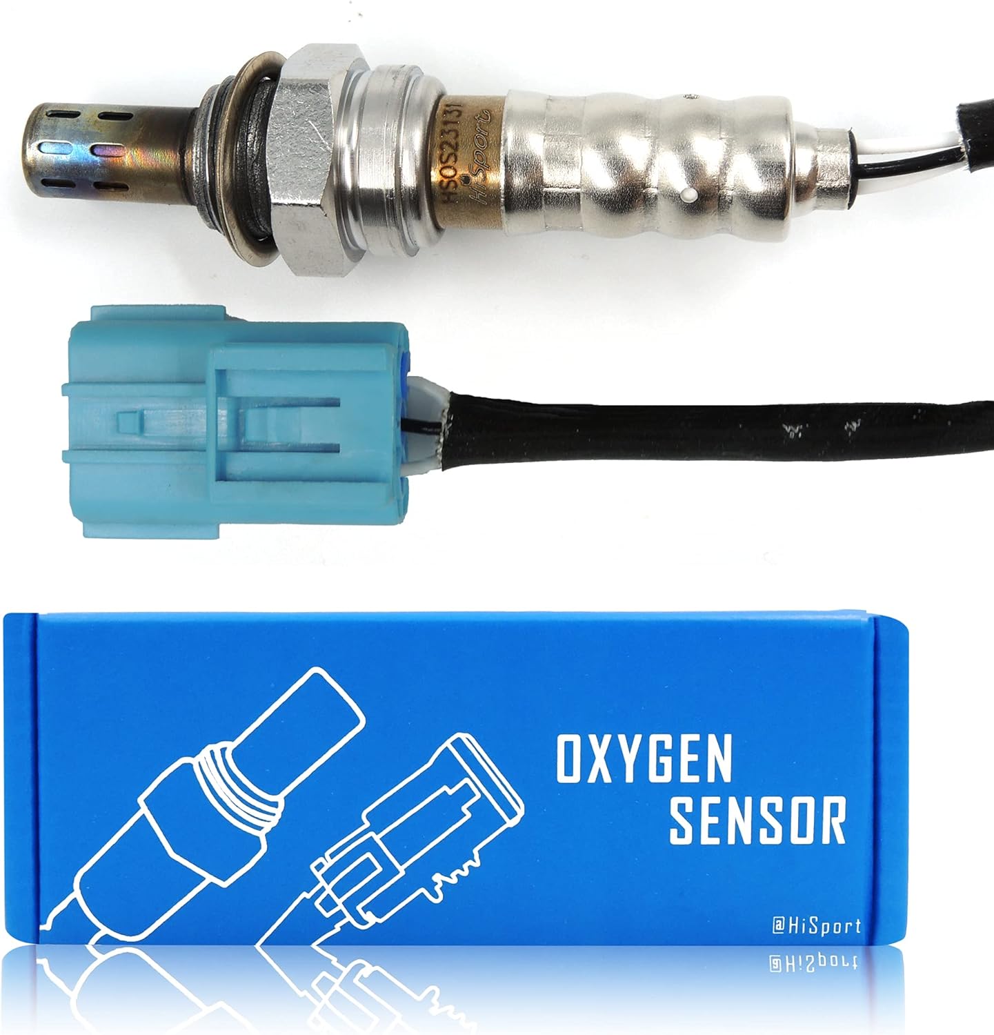 HiSport Oxygen Sensor 250-23131 Replacement - 3-Wire Direct Fit, Heated O2 Sensor,Upstream Located, Replaces 234-3113, 1 Pack