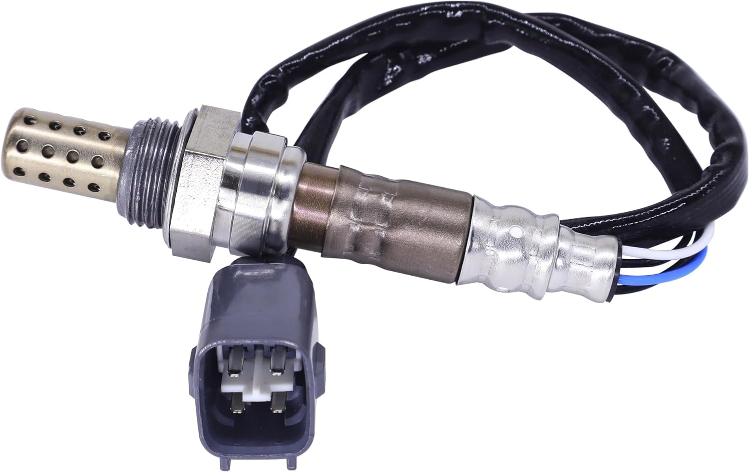 HiSport Heated O2 Oxygen Sensor - 4-Wire Upstream & Downstream O2 Sensor, Compatible with Pontiac Vibe/Toyota Corolla Matrix Tacoma, Replaces 350-34258